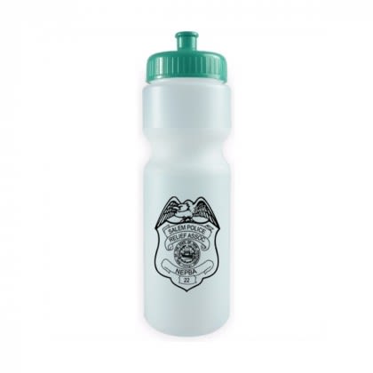 Frost with Teal Lid 28 oz. Sports Bottle - BPA Free